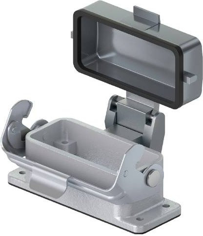 Wieland Electric Gehäuseunterteil 76.425.1528.0 in Grau aus Aluminium - Bild 1