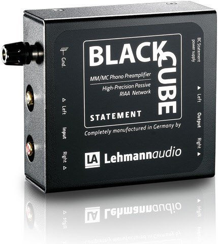 Lehmannaudio Black Cube Statement Phono-Vorverstärker schwarz - Bild 1