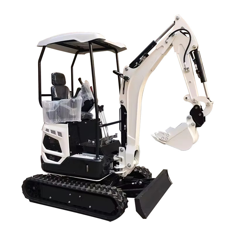 Mini-Bagger für den Heimgebrauch in Weiß, Modelle 1t, 2t und 3,5t von nicosail - Bild 3