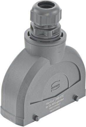 HARTING Tüllengehäuse grau 19 43 124 0427 - Bild 1