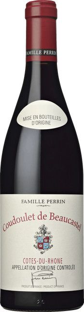 Chateau de Beaucastel Rotwein Cotes du Rhone Coudoulet 2023, 0,75 l - Bild 1
