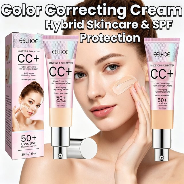 eelhoe Barrier Support CC Cream SPF 50, hautaufhellend - Bild 1