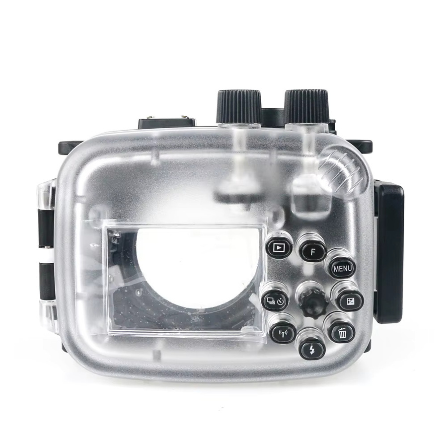 Seafrogs Unterwassergehäuse mit Rotfilter für Nikon J5 Kamera, wasserdichte Box bis 40 m Tiefe - Bild 1