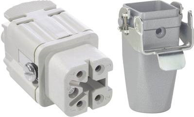 LappKabel EPIC KIT H-A 4 Steckverbinder-Set mit PE-Schrauben in Grau - Bild 1