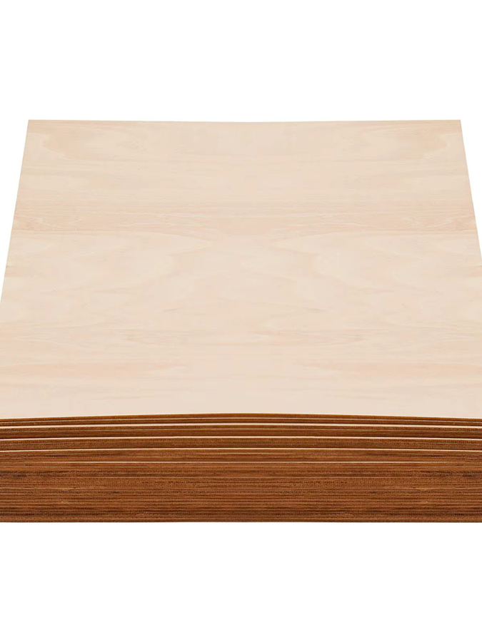 30er-Pack Lindenholzplatten Unbehandeltes Sperrholz in Beige für Laserschneiden und DIY-Projekte, Dicke: 0,3 cm - Bild 3