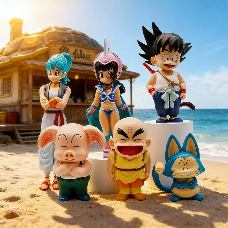 Bandai Dragon Ball Son Goku Krillin Anime-Figuren, PVC-Statuen - Bild 3