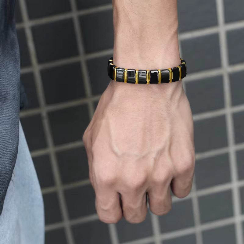 Aradoo Armband, Titan, Stahl, Keramik, Unisex - Bild 3