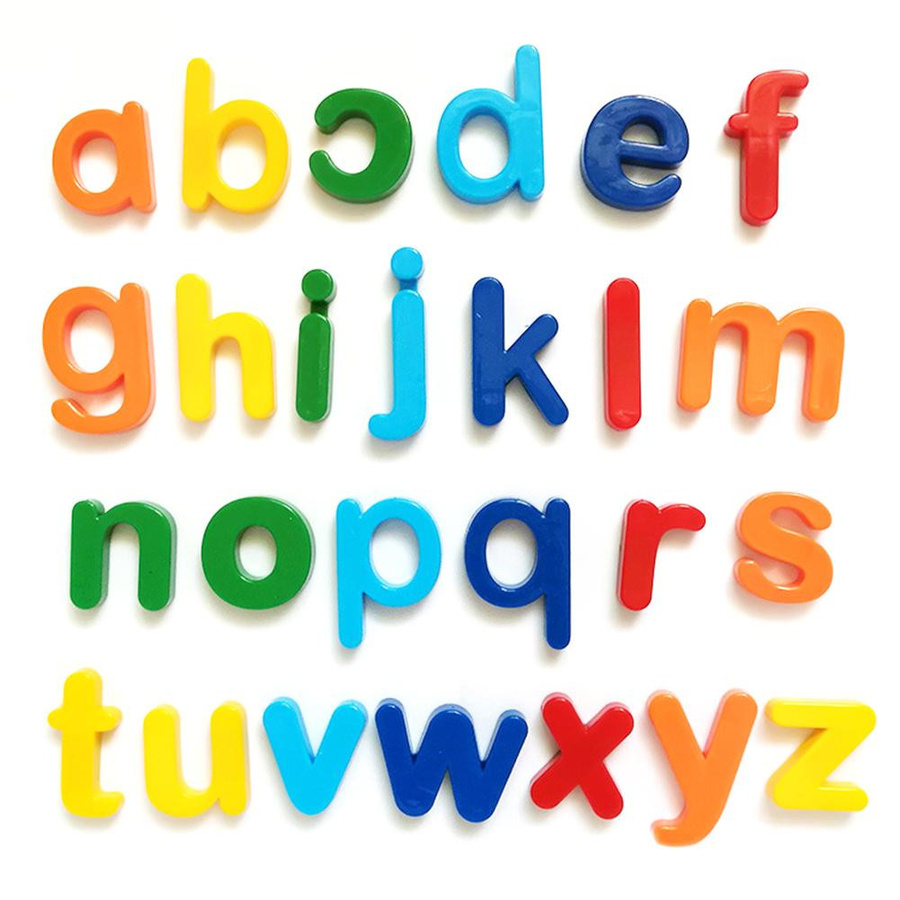 Activating Toys Magnetisches Lernen Alphabet Buchstaben, Lernspielzeug, Kunststoff, Bunt / Mehrfarbig, ab 14 Jahre - Bild 2