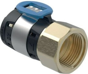 Geberit Bergang FlowFit Anschluss mit d= 40mm und Rp 1 1/2 Innengewinde - Bild 1