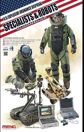 MENG Models U.S. explosive ordnance disposal special, Grün, ab 14 Jahre - Bild 1
