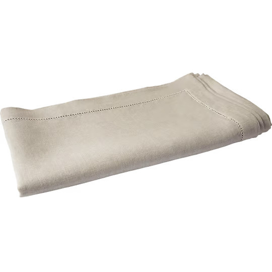 Vieböck Leinentischdecke in Beige, rechteckig, B: 140 cm, L: 220 cm - Bild 2