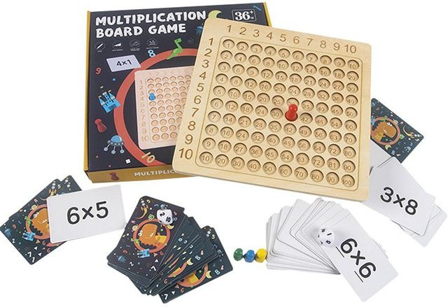 Montessori Arithmetik Mathematik Brettspiel, Holz, ab 3 Jahre - Bild 1
