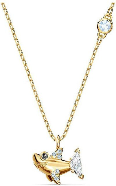 Swarovski Halskette, Gold, Kristall, Damen - Bild 1