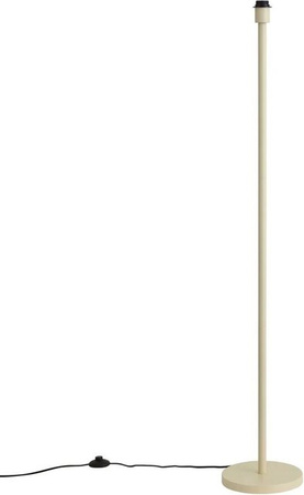 QAZQA Simplo Japandi Stehleuchte Beige aus Metall mit E27 Fassung für LED-Leuchtmittel