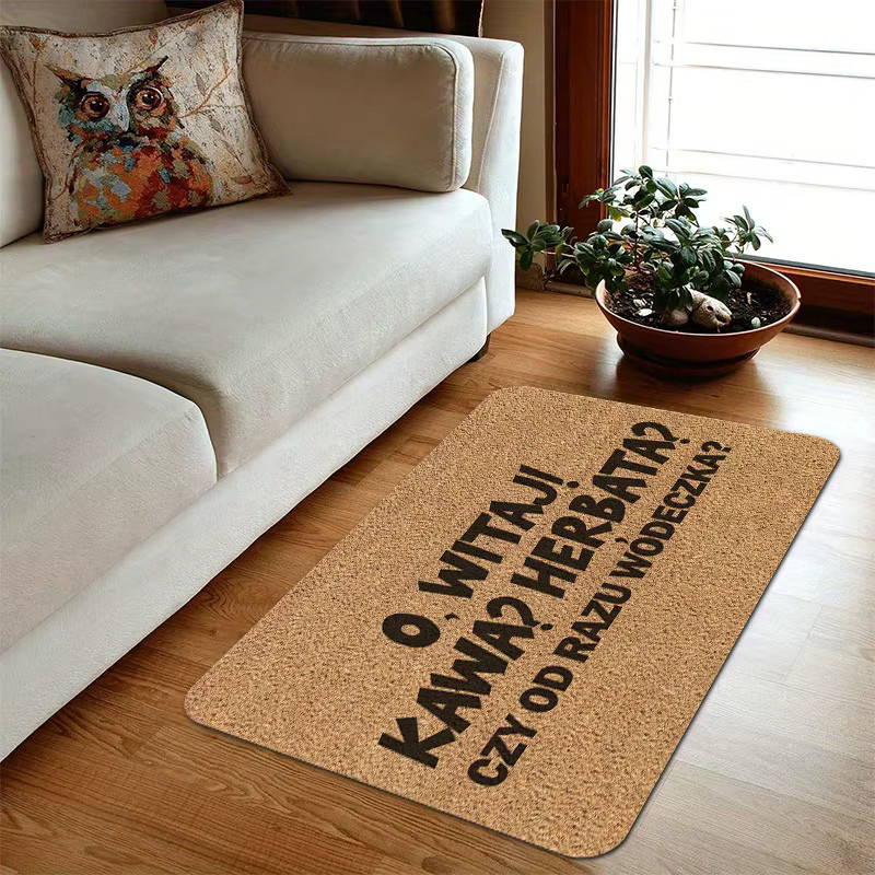 VIKAMA Humorvolle polnische Fußmatte als dekorative Eingangsmatte und Flur-Teppich, B/T: 60 x 40 cm - Bild 2