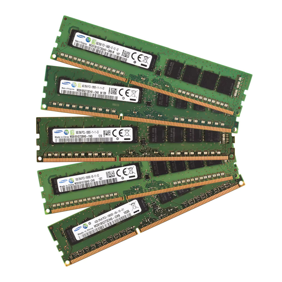 Samsung ECC DDR3L DDR3 RAM Serverspeicher in Grün - Bild 2