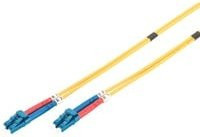Digitus LWL Patchkabel Duplex Singlemode OS2 9/125 µm LC auf LC Gelb - Bild 1