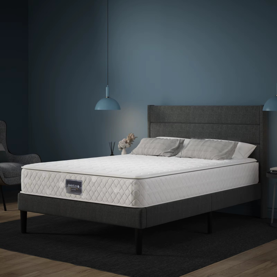 Rosahqnda Federkernmatratze mit atmungsaktivem Schaumstoff und Polyester-Bezug, Härtegrad H3, Höhe: 25 cm, B/T/H: 90 x 200 x 25 cm - Bild 2