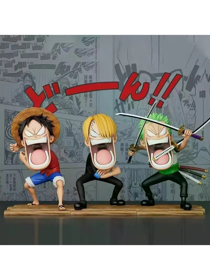 Bandai One Piece Figuren, Piraten, Kunststoff, Bunt / Mehrfarbig - Bild 2