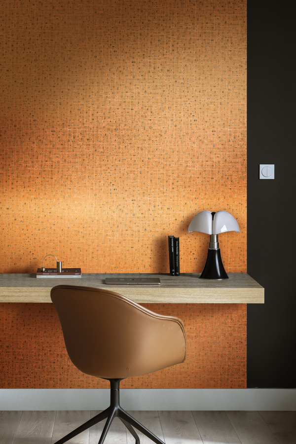 Jannelli & Volpi Tapete Kushiro 7523 in Orange mit modernem abstraktem Design aus Vlies - Bild 1