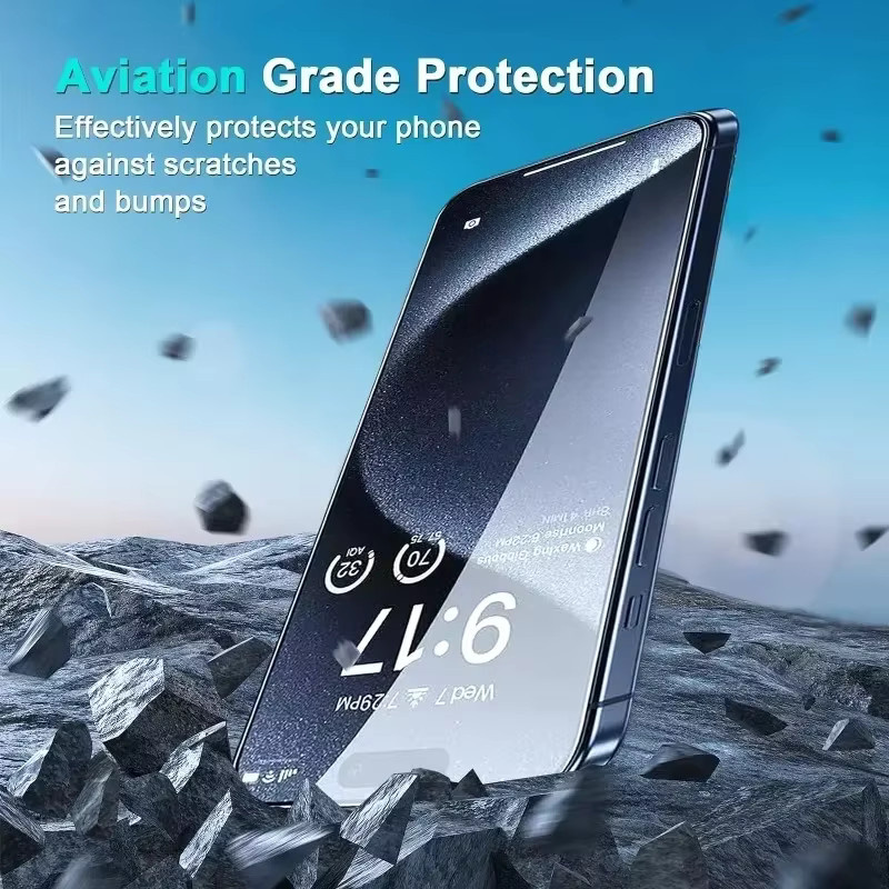 5 Stück MXZTSA Sichtschutz-Displayschutzfolien aus gehärtetem Glas für iPhone 16 15 14 13 12 11 Pro Max Plus Mini Anti-Spy - Bild 4