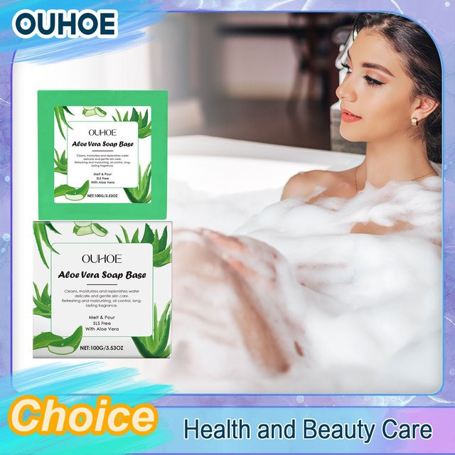 Ouhoe Aloe Vera Körperseife, Unisex - Bild 1