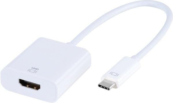 Vivanco USB Type C auf HDMI Adapter in Weiß - Bild 1