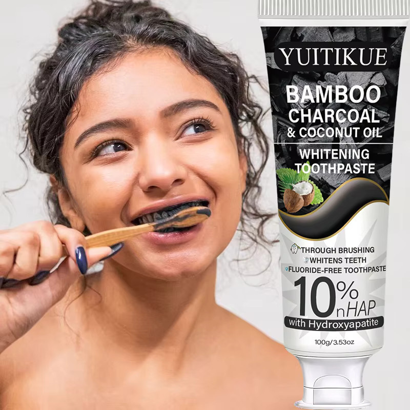 YUITIKUE Bambuskohle Zahnpasta, 100g, Unisex - Bild 3