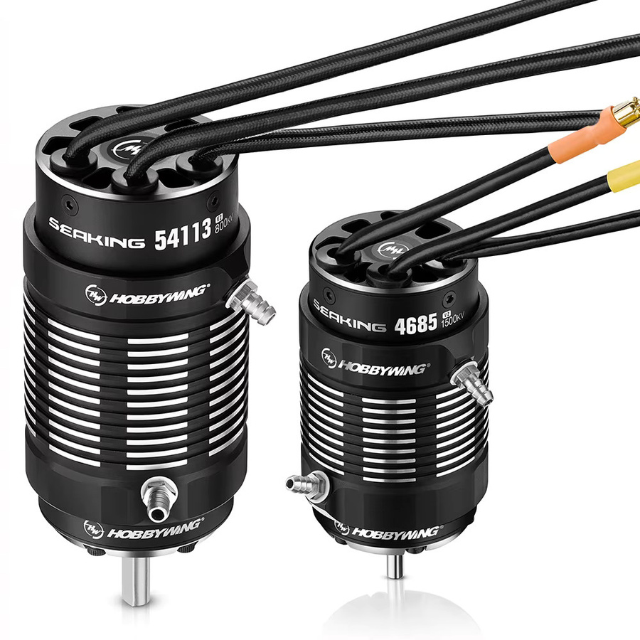 Hobbywing Seaking V2 4685SL 900KV/ 1500KV, 54113SL 800KV 4-Pol Sensorloser Brushless Motor - Bild 1