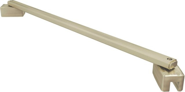 AICA Wandhalterung Diagonal Gold Glänzend für 6-8mm Duschkabine und Glaswand, Breite: 45 cm - Bild 1