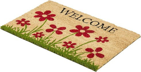 Astra Fußmatte Coco Style Blumenwiese natur, B/B: 40 x 60 cm - Bild 1