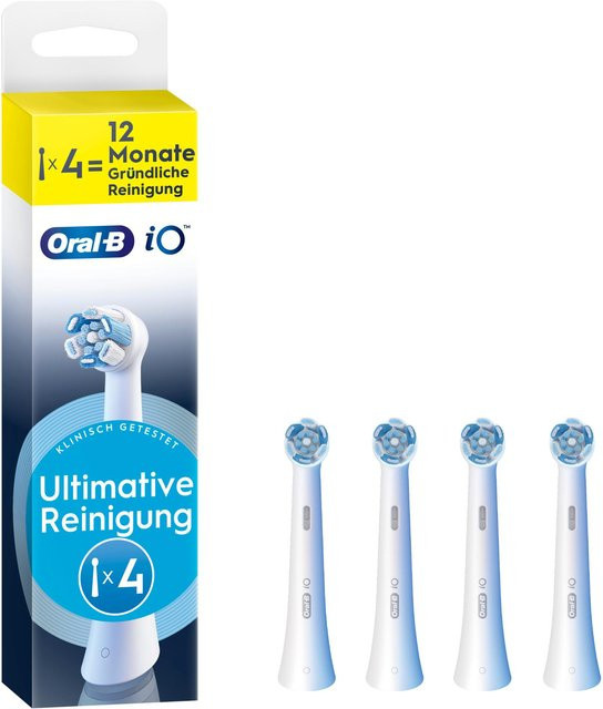 Oral-B iO Ultimative Reinigung Aufsteckbürsten, Weiß, 4er - Bild 2