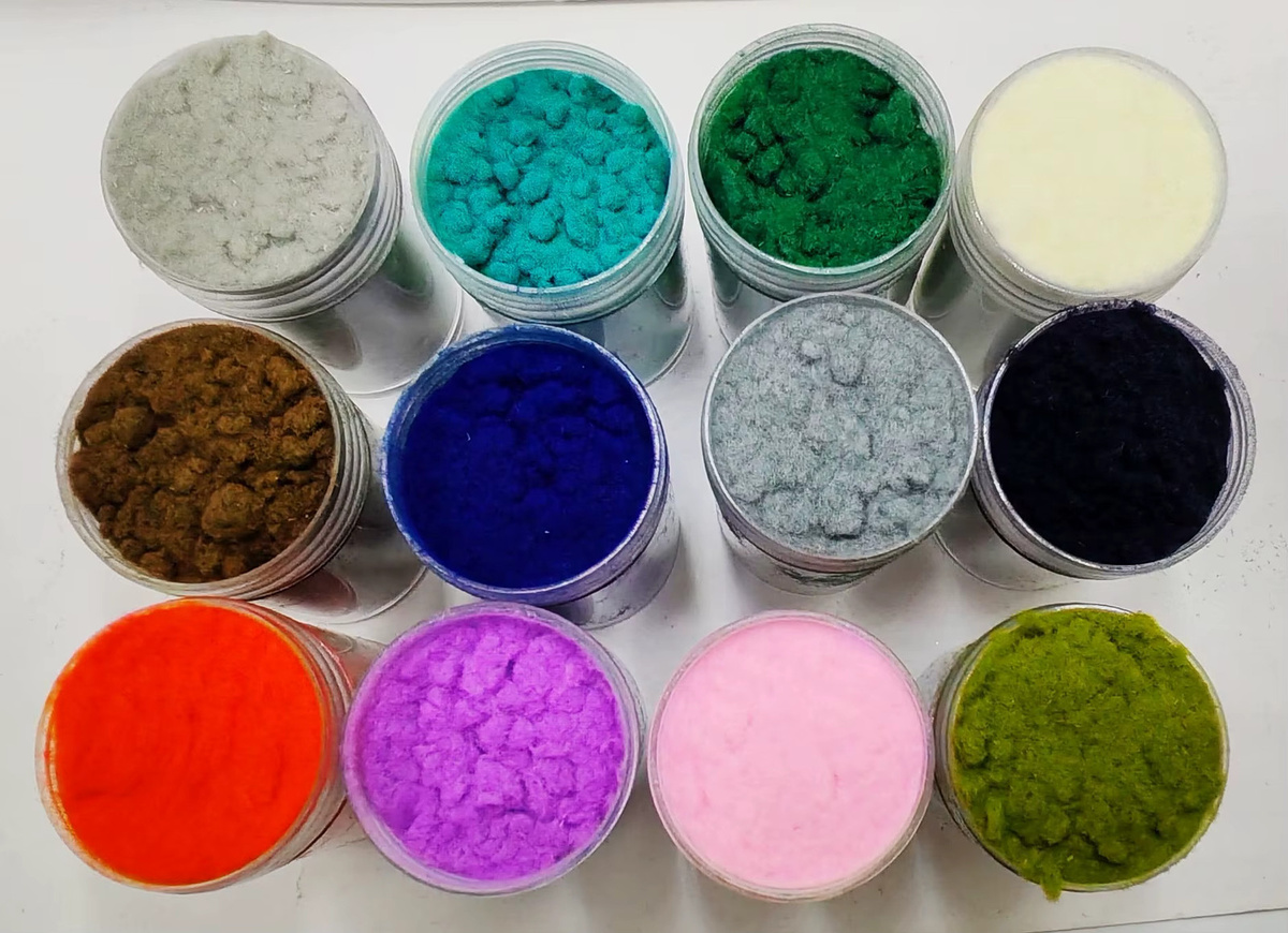 3D Candy Flocking Samt-Nylonfaser-Puder für Nagelkunst, 12 Farben, Matt - Bild 2
