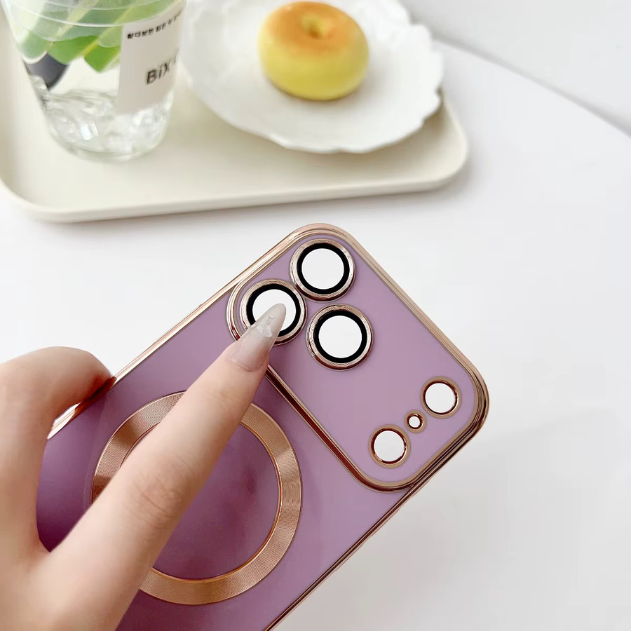 LICOERS Magnetische MagSafe Schutzhülle für iPhone 17 Pro Max, 17 Pro und 17 Pro Air mit 6D-Beschichtung und Rundum-Kameraschutz in Schwarz - Bild 2