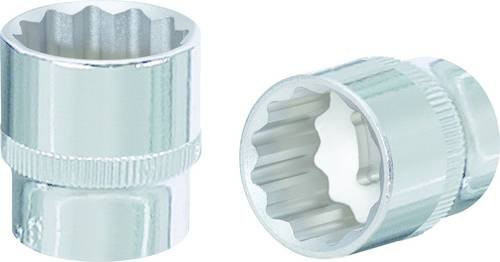 KS Tools 3/8 Zoll CHROMEplus 12-kant-Stecknuss 16mm in Silber - Bild 1