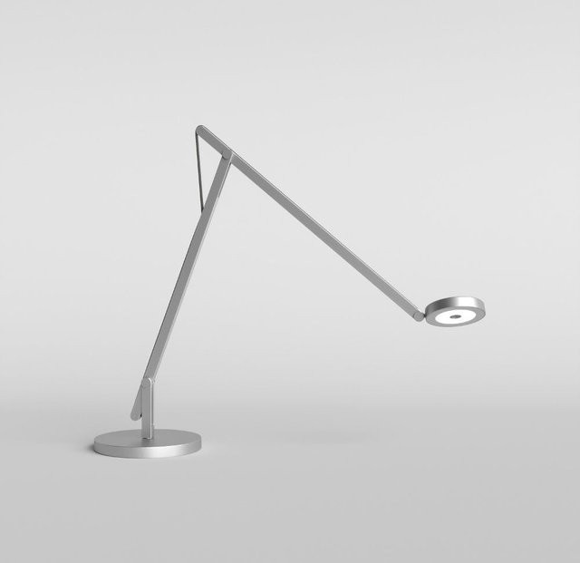 Rotaliana String T1 DTW LED-Tischleuchte in Silber-Schwarz mit dim2warm Technologie (2500K - 4000K) - Bild 1
