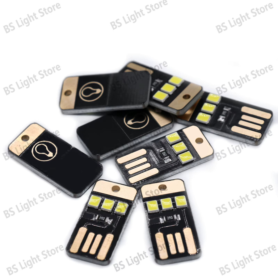 20er-Pack LED USB Buchlicht in Schwarz als Mini-Nachtbeleuchtung für das Lesen mit 0,2 W und 2835 SMD Technologie - Bild 6