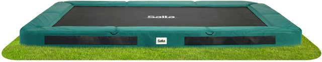 Salta Bodentrampolin Premium Ground Sports rechteckig Grün 366 x 244 cm - Bild 1