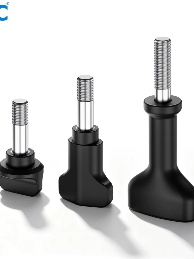 JJC 6er-Pack Rändelschraubenset in Schwarz für Insta360 X4 X5 GoPro 13 12 11 10 9 8 7 6 5 und DJI Action 6 5 Pro 5 4 3 Action-Kameras - Bild 6