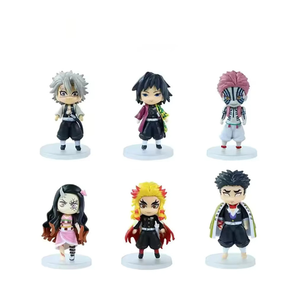 Bandai Demon Slayer Kimetsu No Yaiba Kamado Tanjirou Agatsuma Zenitsu Nezuko, Actionfigur, Einzelfigur, PVC - Bild 5