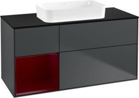 V&B Waschtischunterschrank Finion in Lackausführung, Breite: 120 cm, Tiefe: 60 cm - Bild 1