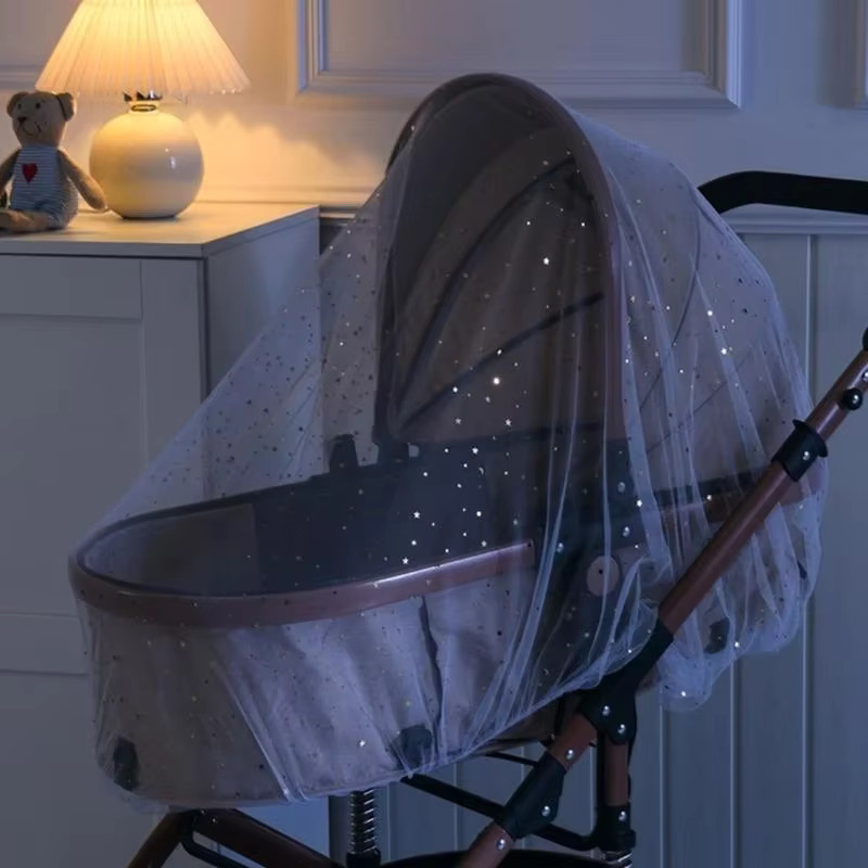 J15U Insektenschutznetz für Kinderwagen als sicheres Schutznetz - Bild 1