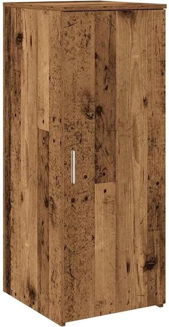 vidaXL Lagerschrank in Altholz-Optik Braun mit Schwenktüren und Regalböden, B/T/H: 40 x 45 x 103,5 cm - Bild 1