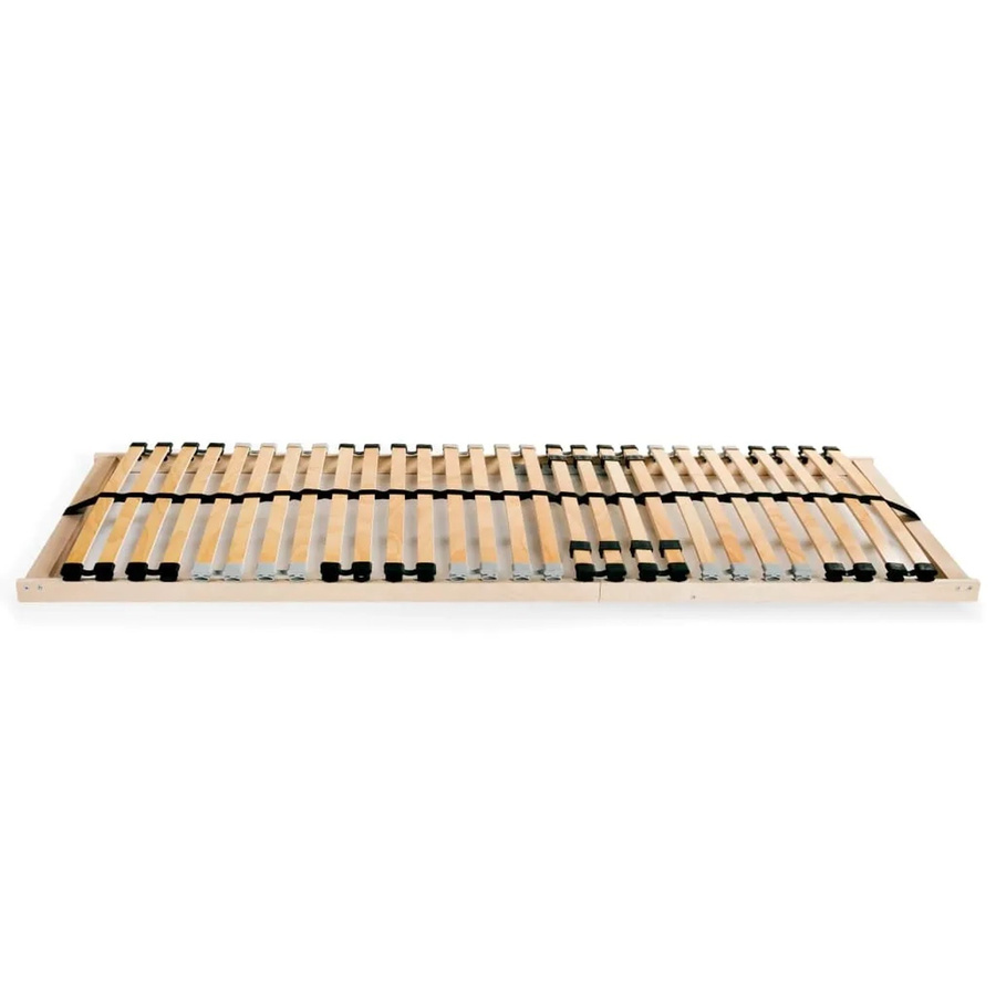 vidaXL Lattenrost aus Birkenholz mit 28 Latten und 7 Zonen, Braun, B: 90 cm, T: 200 cm - Bild 2