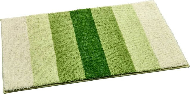 POCOline Badematte Farbverlauf Grün aus Polyester mit Schnelltrocknungsfunktion und Oeko-Tex Standard 100, B/T: 80 x 50 cm - Bild 1