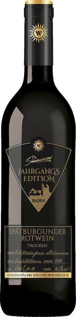 Die Sonnenwinzer Rotwein Pinot Noir 2023, trocken, Baden, 0,75 l - Bild 1
