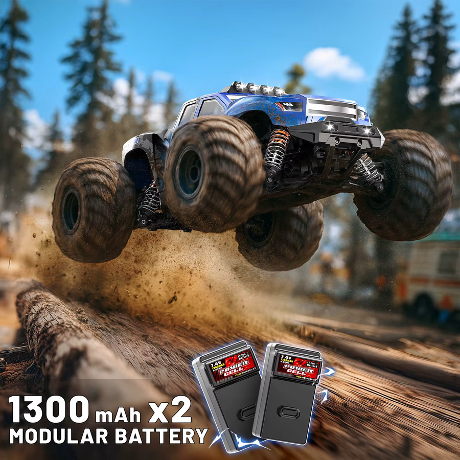 Womaqu RC-Truck, Allterrain Offroad RC-Auto, 1:14, ferngesteuert, ab 14 Jahren - Bild 5
