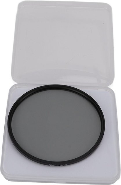 JUNESTAR ND-Objektivfilter für Digitalkameras, Neutraldichtefilter aus optischem Glas, ND32 ND4, Farbe: Grau, Durchmesser: 105 mm - Bild 1