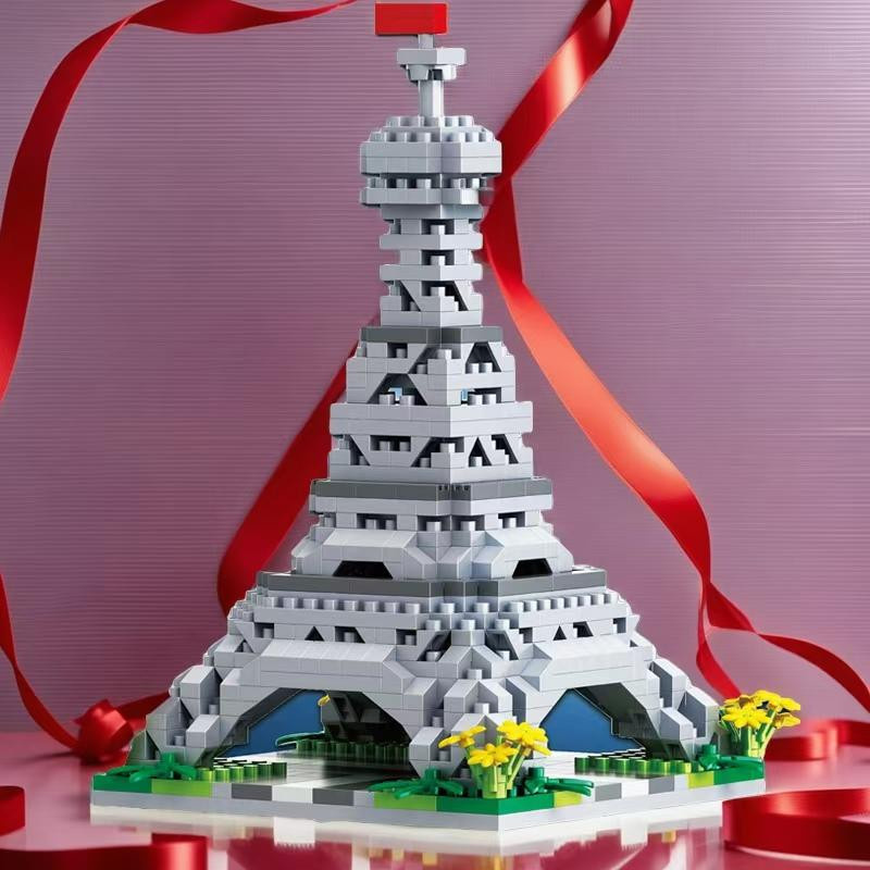 Yiran toy Eiffelturm Baustein-Bausatz 1890 Teile ab 14 Jahren - Bild 2