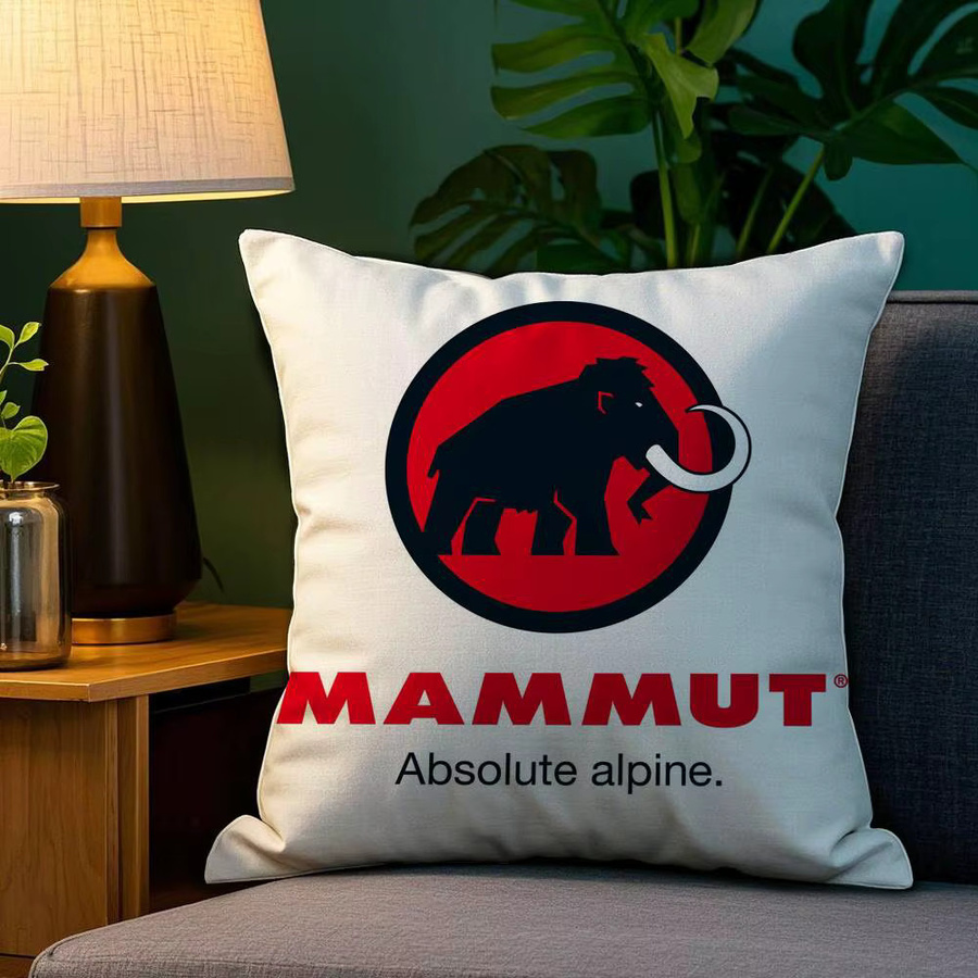 MAMMUT Kissenbezug aus Mikrofaser mit doppelseitigem Logo-Druck in Plüsch-Qualität - Bild 4